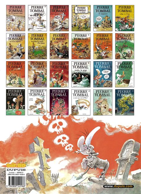 Aperçu de l'album Pierre Tombal tome 2 - Histoires d'os