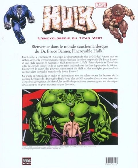 Aperçu de l'album Hulk : L'encyclopédie du Titan Vert