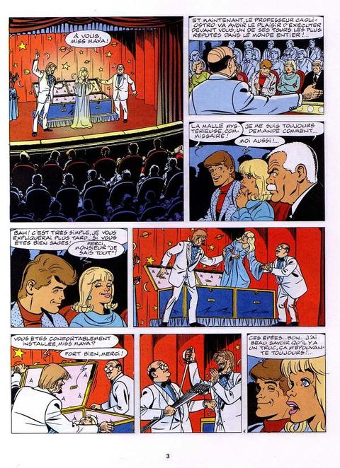 Aperçu de l'album Ric Hochet tome 52 - Le Maître de l'Illusion