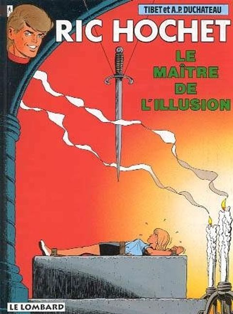 Couverture de l'album Ric Hochet tome 52 - Le Maître de l'Illusion
