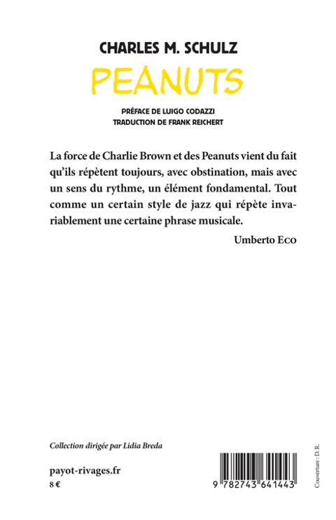 Aperçu de l'album Peanuts