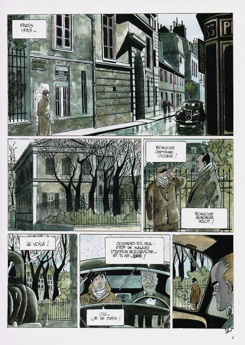 Aperçu de l'album Les Enquêtes de Jan Karta tome 4 - Les Jours de la Cagoule