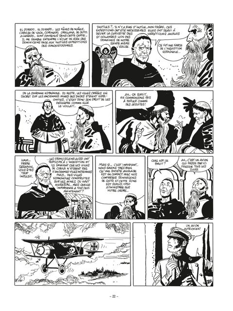 Aperçu de l'album Corto Maltese (N&B) tome 4 - Les Celtiques