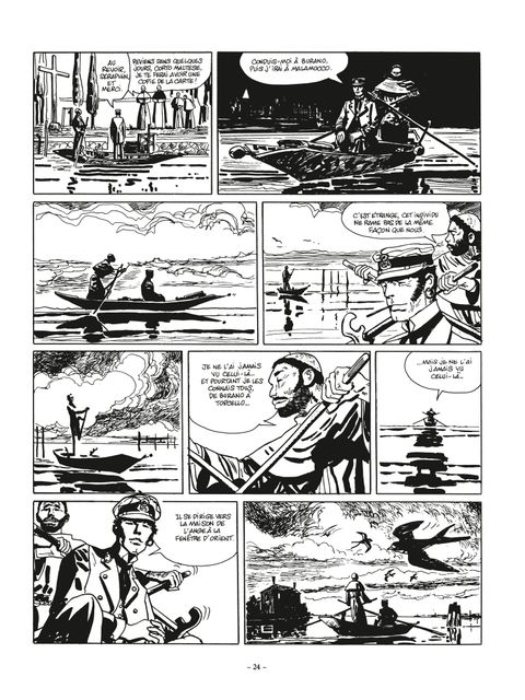 Aperçu de l'album Corto Maltese (N&B) tome 4 - Les Celtiques