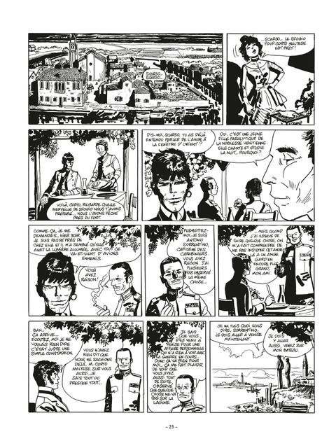Aperçu de l'album Corto Maltese (N&B) tome 4 - Les Celtiques