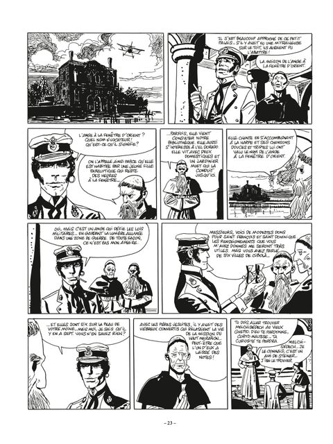 Aperçu de l'album Corto Maltese (N&B) tome 4 - Les Celtiques