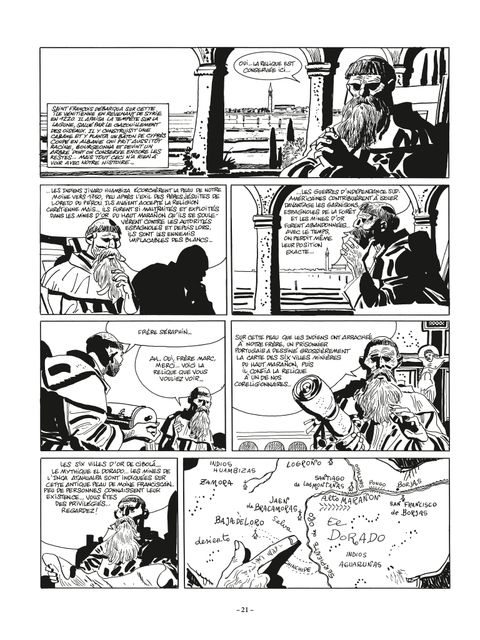 Aperçu de l'album Corto Maltese (N&B) tome 4 - Les Celtiques