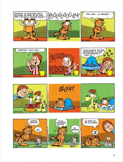 Aperçu de l'album Garfield tome 16 - Garfield Fait Feu de Tout Bois