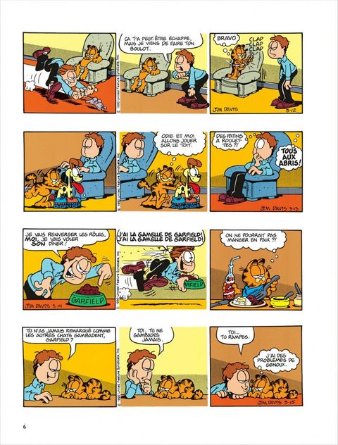 Aperçu de l'album Garfield tome 16 - Garfield Fait Feu de Tout Bois