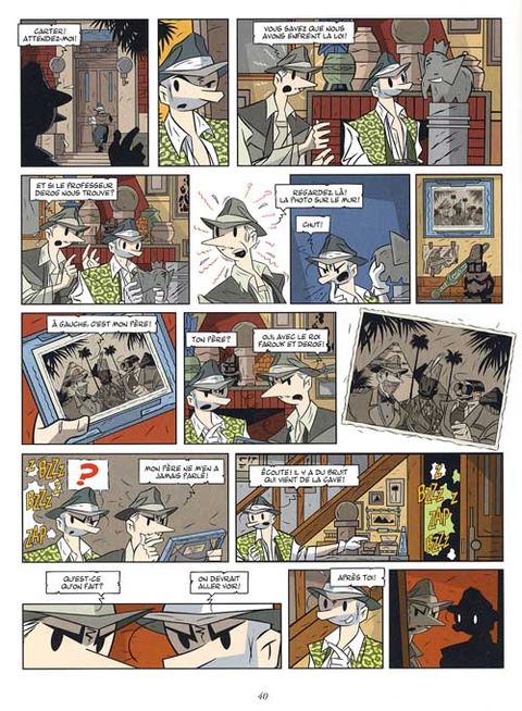 Aperçu de l'album A.D.A. - Lapone tome 1 - Antique Detetive Agency