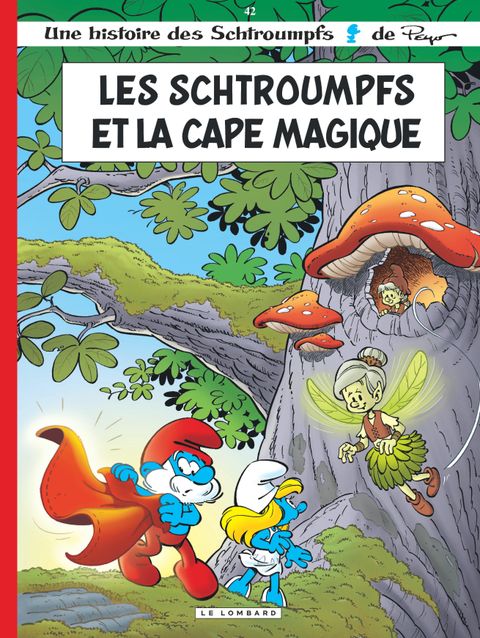Couverture de l'album Les Schtroumpfs et la cape magique