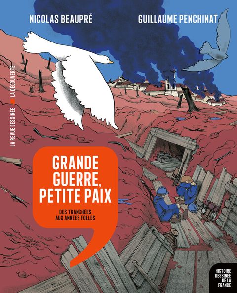 Couverture de l'album Grande Guerre, petite paix - Des tranchées aux années folles