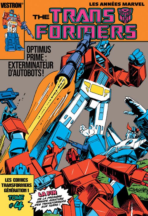 Couverture de l'album The TRANSFORMERS, la Série Originale