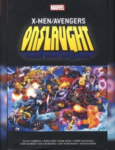 Couverture du premier album de la série Onslaught