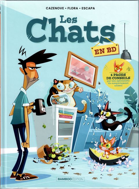 Couverture de l'album Les Chats en BD