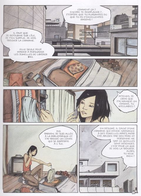 Aperçu de l'album La Danseuse du Temps tome 2 - La Chamane