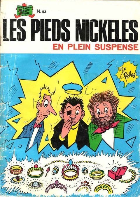 Couverture de l'album Les Pieds nickelés en plein suspense