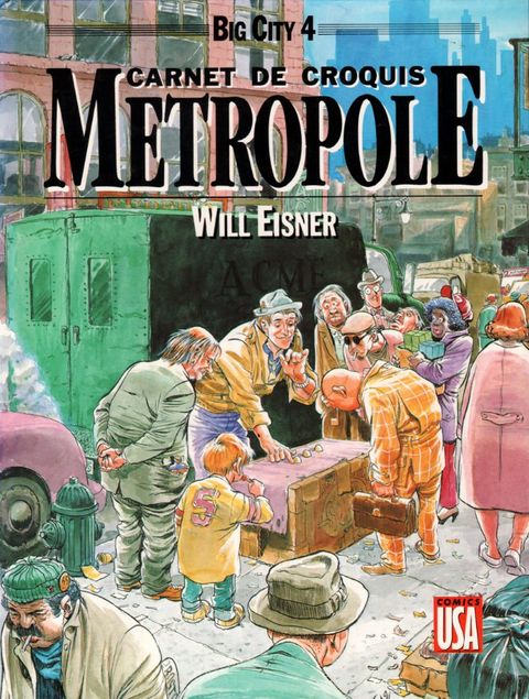 Couverture de l'album Carnet de croquis métropole 