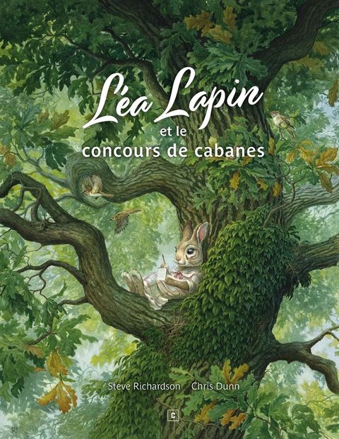 Couverture de l'album Léa lapin et le concours de cabanes