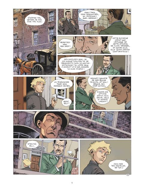 Aperçu de l'album Les Quatre de Baker Street tome 11 - Le mystère de Southwark