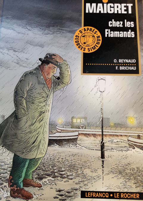 Couverture de l'album Maigret chez les Flamands