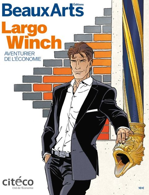 Couverture de l'album Largo Winch, aventurier de l'économie