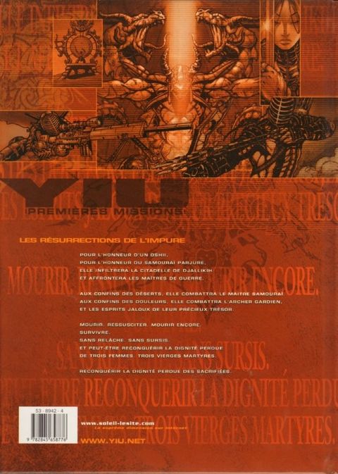 Aperçu de l'album Yiu - Premières Missions tome 2 - Les Résurrections de l'Impure