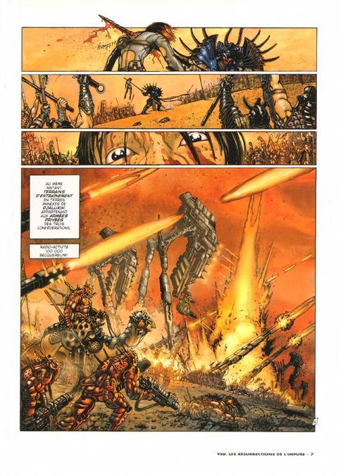 Aperçu de l'album Yiu - Premières Missions tome 2 - Les Résurrections de l'Impure