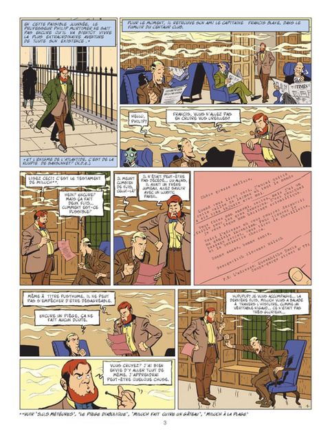 Aperçu de l'album Les Aventures de Philip et Francis tome 2 - Le Piège Machiavélique