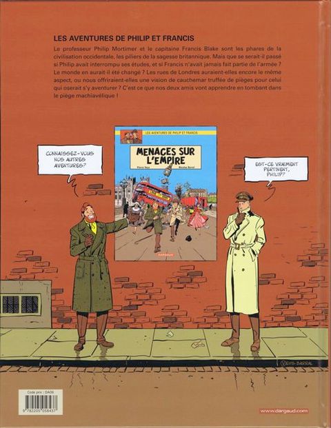 Aperçu de l'album Les Aventures de Philip et Francis tome 2 - Le Piège Machiavélique