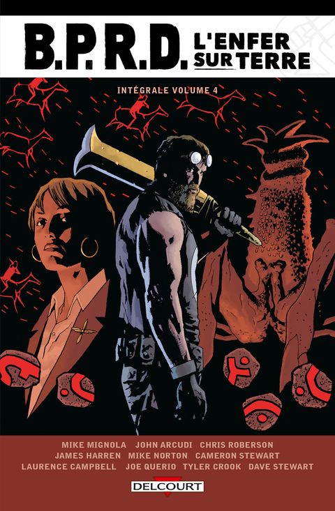 Couverture de l'album BPRD - L'Enfer sur Terre - Intégrale T04
