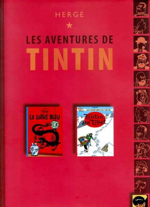 Couverture de l'album le lotus bleu / Tintin au Tibet 