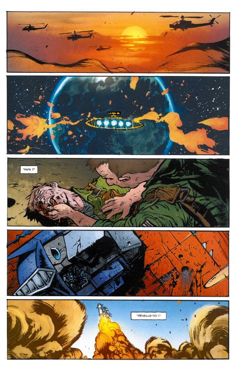 Aperçu de l'album Transformers tome 1 - Plein gaz