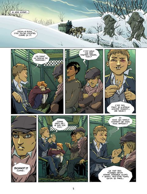 Aperçu de l'album Les Innocents Coupables tome 1 - La Fuite
