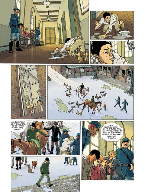 Aperçu de l'album Les Innocents Coupables tome 1 - La Fuite