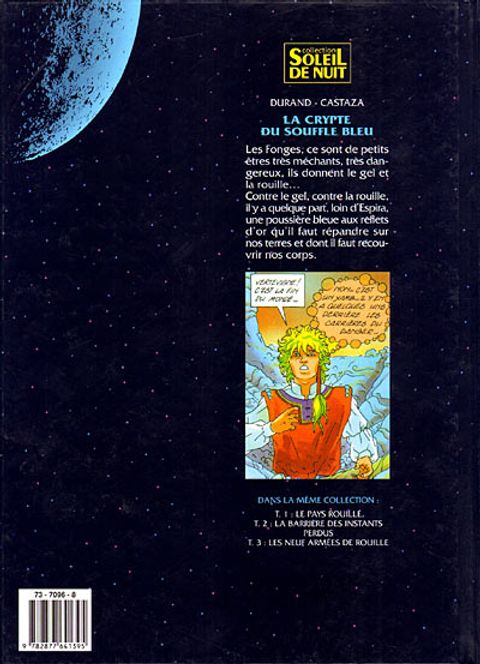 Aperçu de l'album La Crypte du Souffle Bleu tome 1 - Le Pays Rouillé