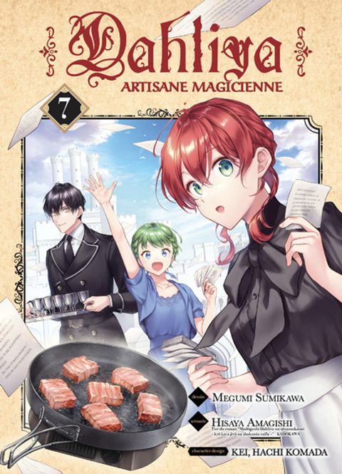 Couverture de l'album Dahliya, artisane magicienne T07