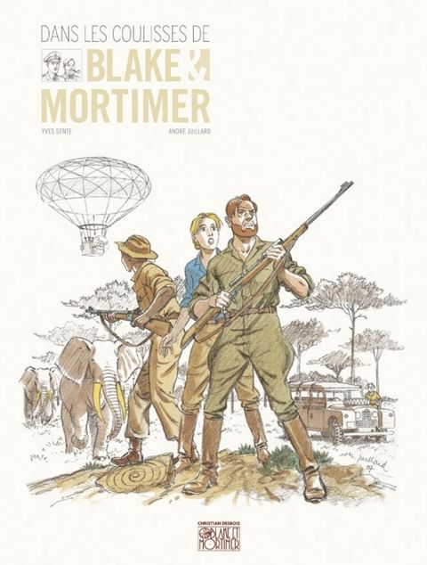 Couverture de l'album Dans les Coulisses de Blake et Mortimer