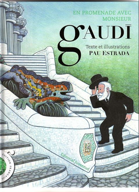 Couverture de l'album En promenade avec monsieur Gaudí