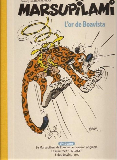 Couverture de l'album Marsupilami, Tome 7 : L'or de Boavista