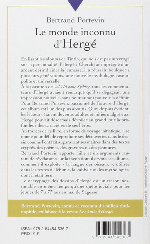 Aperçu de l'album Hergé - Auteur tome 2001 - Le monde inconnu d'Hergé - La recette de la pierre philosophale en bande dessinée !