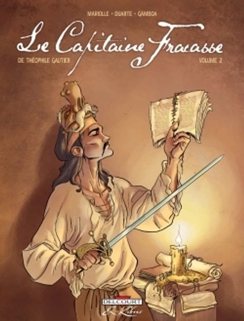 Couverture de l'album Le Capitaine Fracasse, de Théophile Gautier