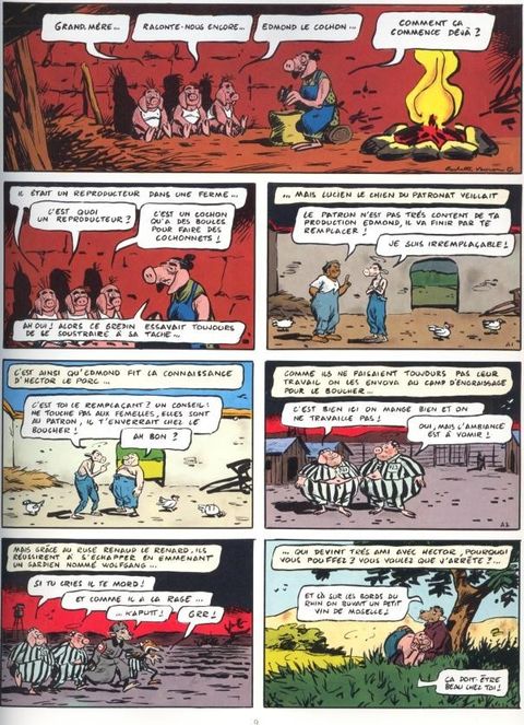 Aperçu de l'album Edmond le Cochon tome 4 - Le Mystère Continental