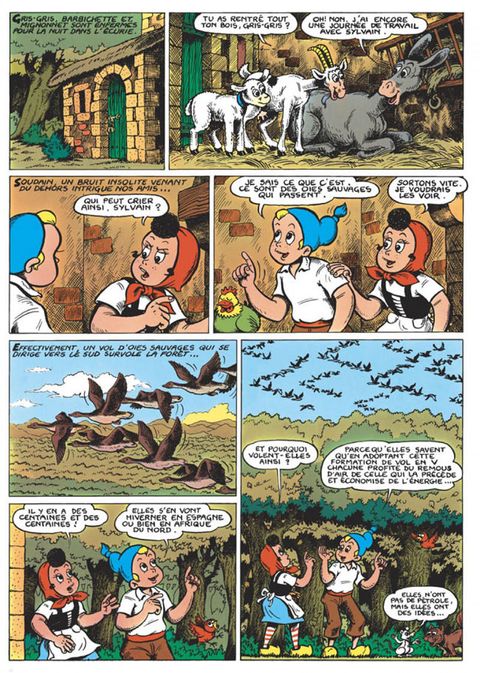 Aperçu de l'album Sylvain et Sylvette tome 21 - Le Sauvetage de Sidonie