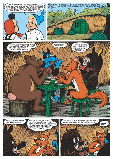 Aperçu de l'album Sylvain et Sylvette tome 21 - Le Sauvetage de Sidonie