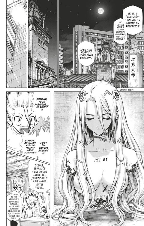 Aperçu de l'album Dr. Stone - Reboot : Byakuya