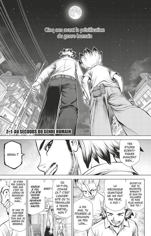 Aperçu de l'album Dr. Stone - Reboot : Byakuya