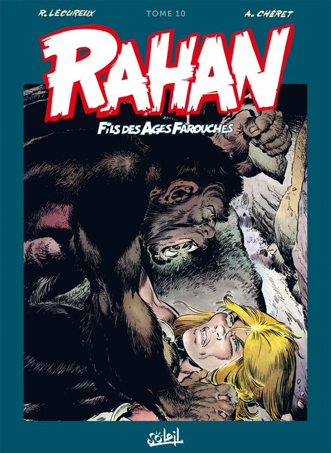 Couverture de l'album Rahan - Fils des âges farouches (nouvelle édition)