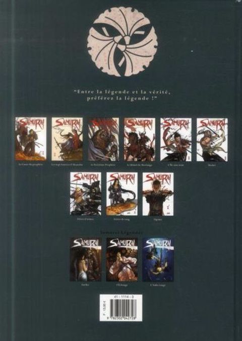 Aperçu de l'album Samuraï Legendes tome 3 - L'aube rouge
