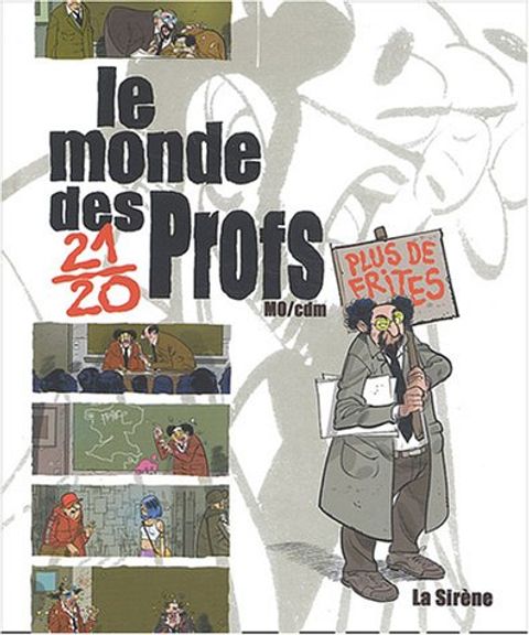 Couverture de l'album Le monde des profs